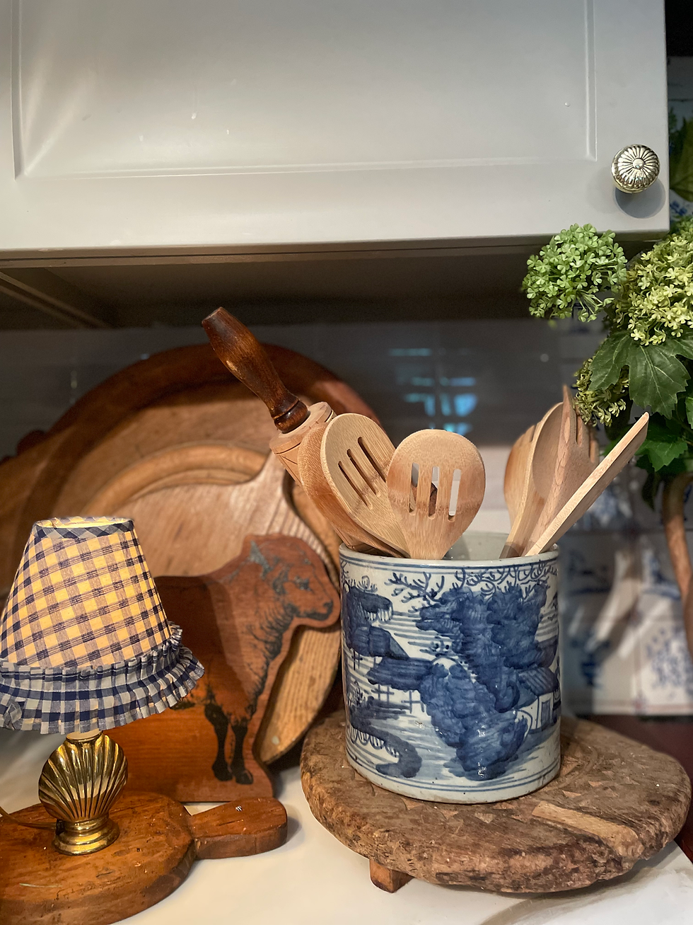 Thumbnail: Blue and White Village Planter 