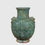 Thumbnail: Green Greek key vase 