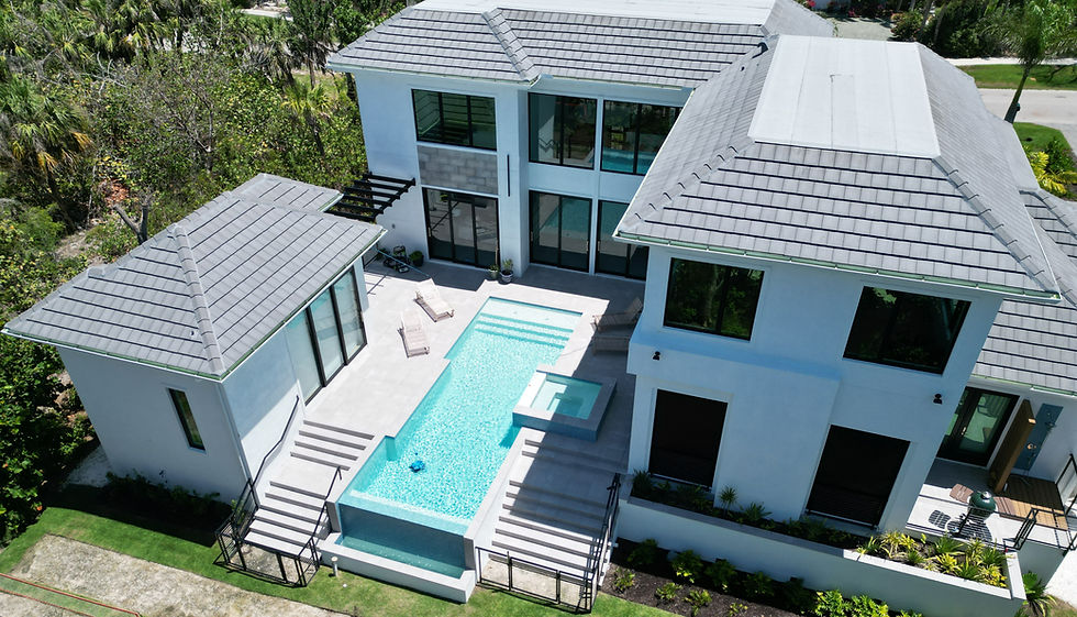 Coastal homes in Fort Myers Beach require salt-resistant, wind-rated, and moisture-resistant materials