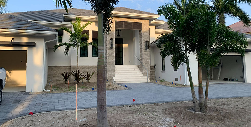 Building a custom home in Estero