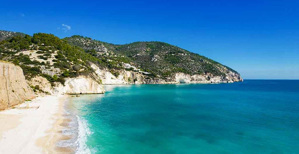 sea of vignanotica bay italy