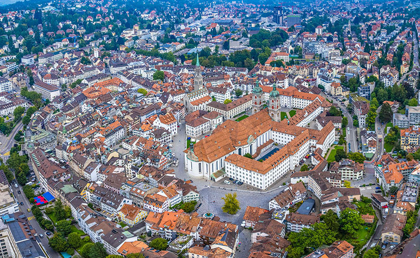 city of st. gallen, switzerland
