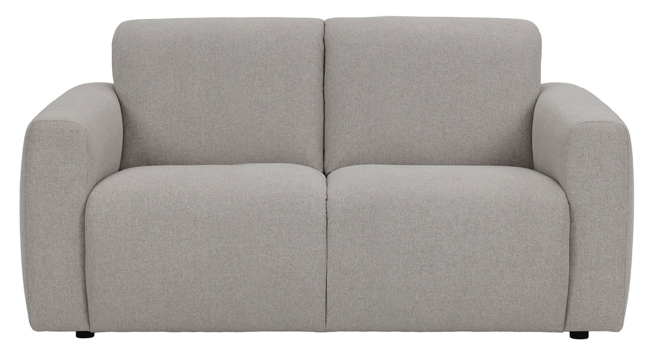 Pohjanmaan Basel, 2-istuttava sohva harmaalla Austin 18 -kankaalla.