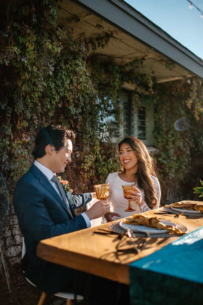 Thumbnail: Chevron Sweetheart Table