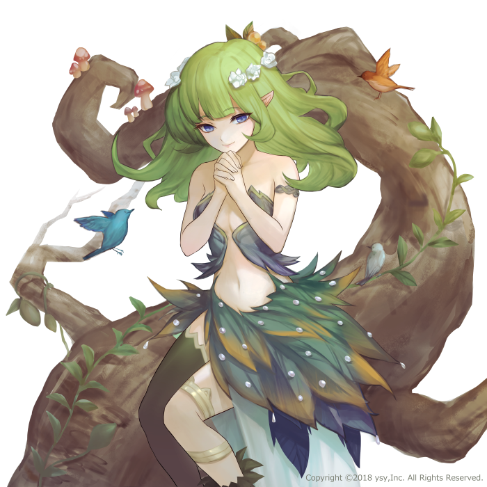 仕事絵『Revolve Act -S-』ドライアド