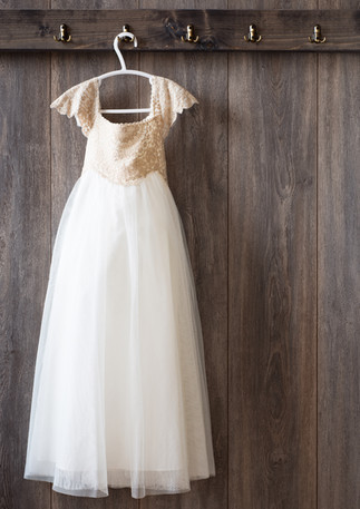 pendurado Vestido