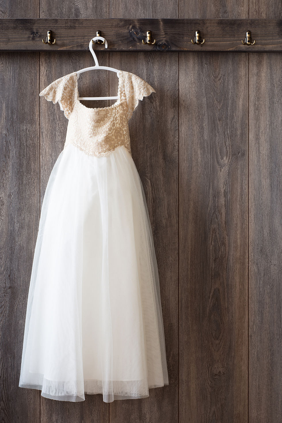 Weißes Brautkleid