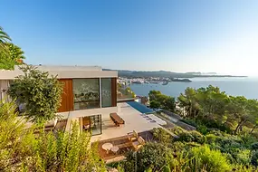 Elevated Valley-to-Sea Views Near Santa Eulalia