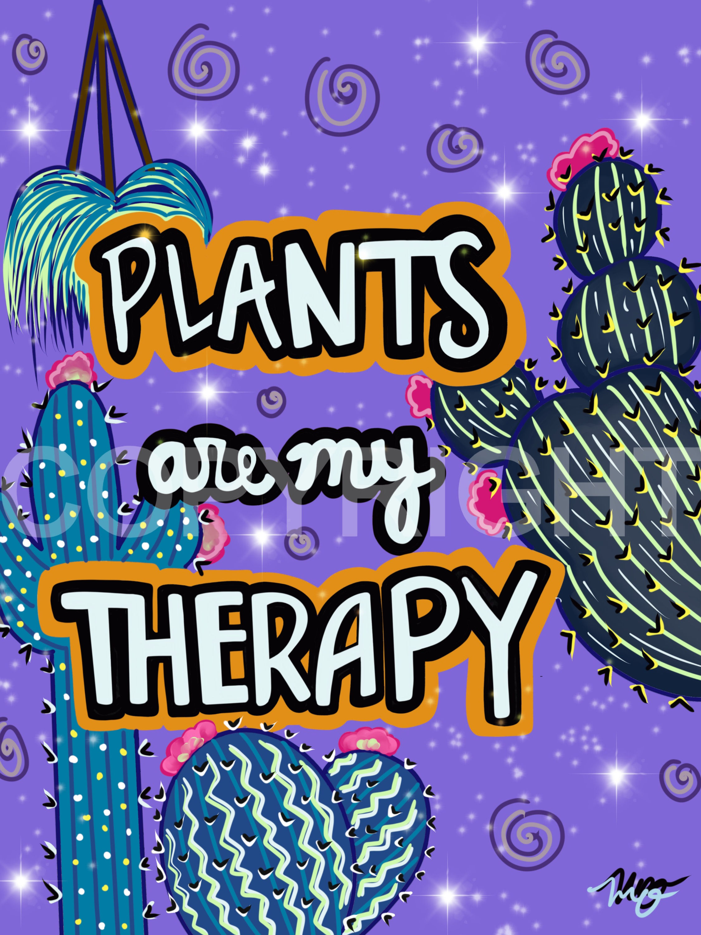 Plants Are My Therapy