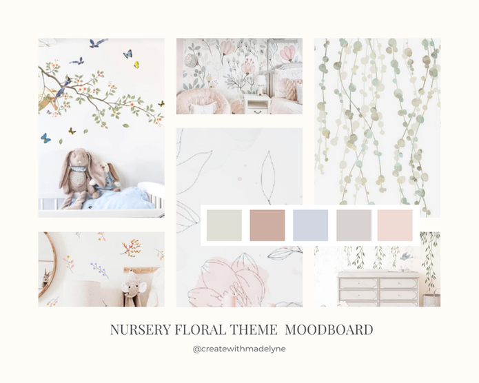 Simple Floral Nursery Theme Moodboard.png