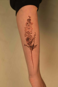 Botanical tattoo