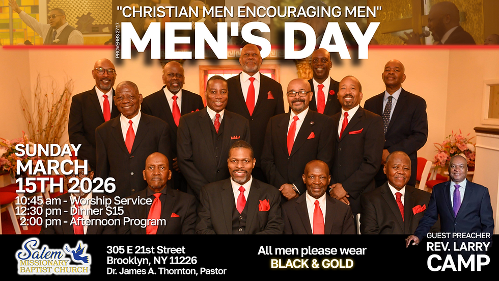 Annual Men's Day