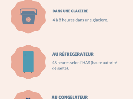 Conservation du lait maternel
