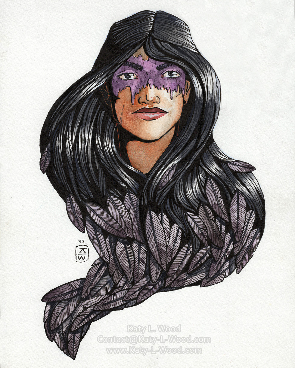 Vivian Feathered Hair