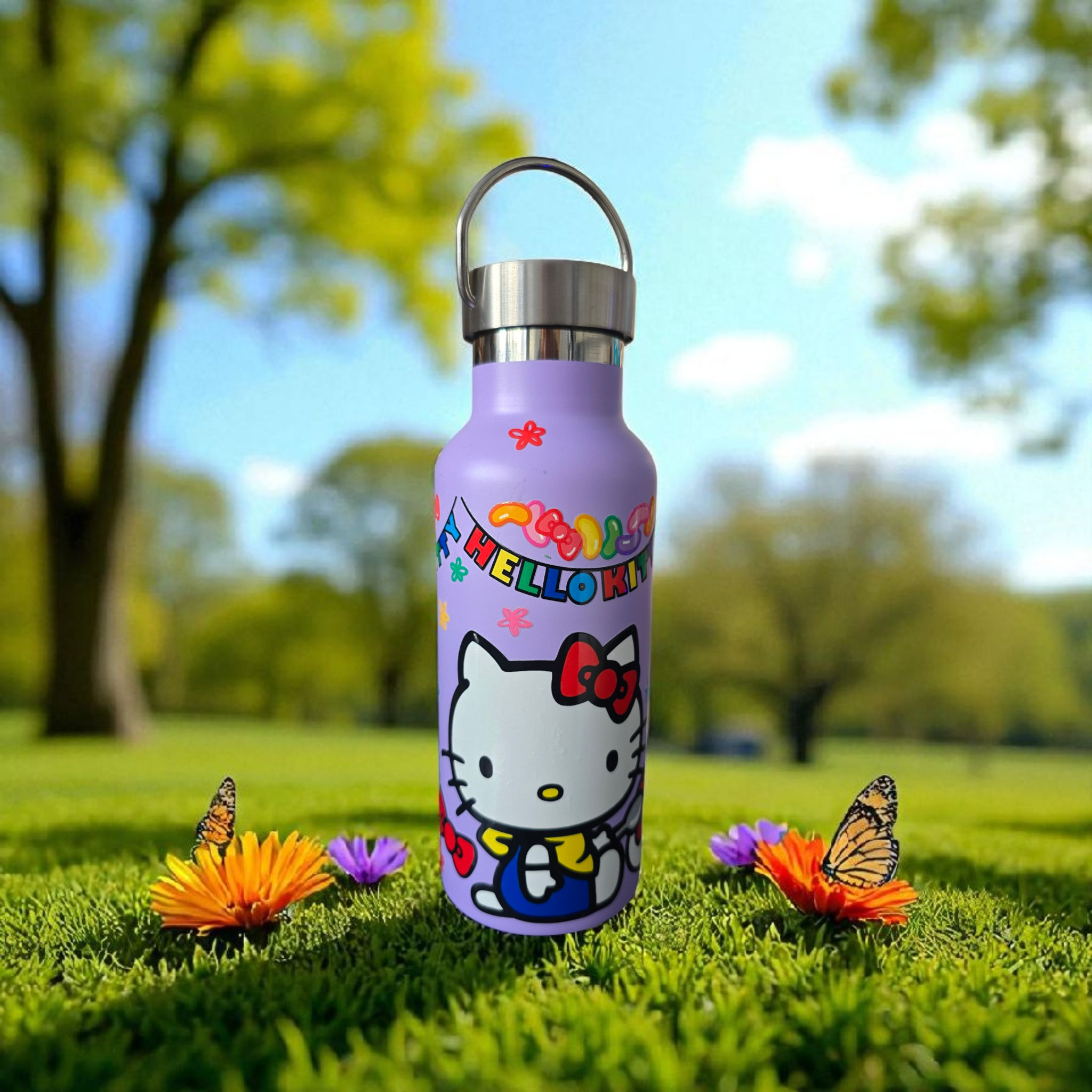 Purple Stainless Steel Flask/Bottle