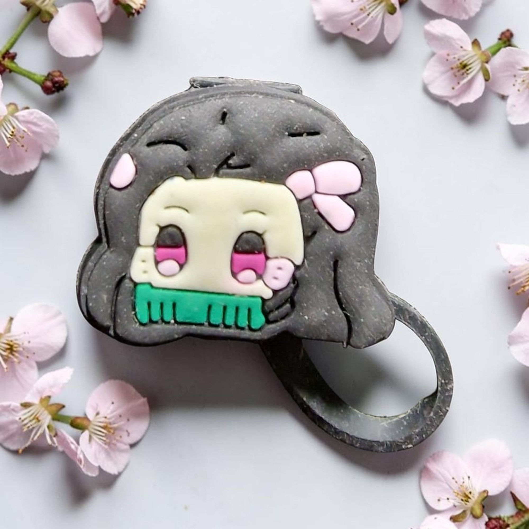 Nezuko inspired Straw Topper