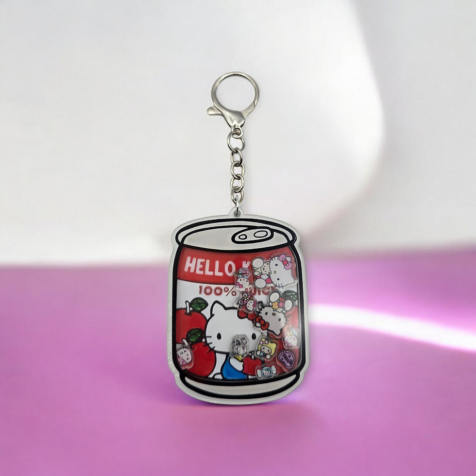 Thumbnail: Hello Kitty (inspired) Keychain