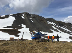 Oriented core drilling Alaska