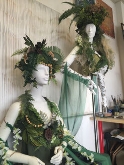 Costumes in studio
