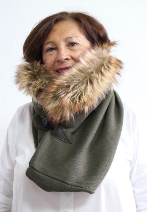 Thumbnail: BELLA Hood in Army Green