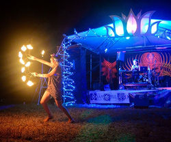 Light up stage