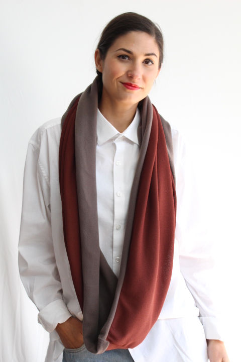 Thumbnail: DOTTIE Hood in Rust and Olive