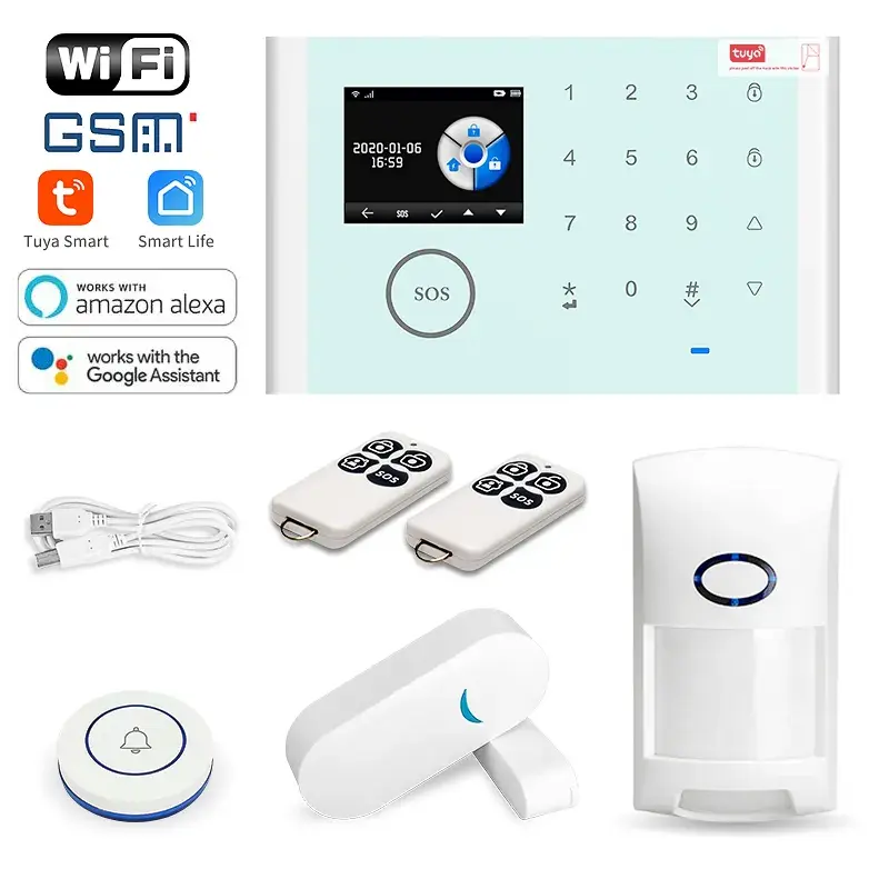 Thumbnail: Secure24x7 G34 4G/WiFi Wireless Security System Kit
