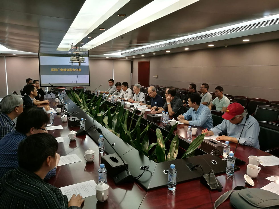 Topic of visiting: IP broadcast practice Visit organization: Shenzhen Media Group (SZMG)