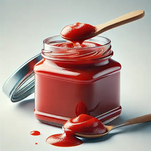DALL·E 2025-08-18 22.40.43 - A high-resolution, realistic product photo of a glass jar fil