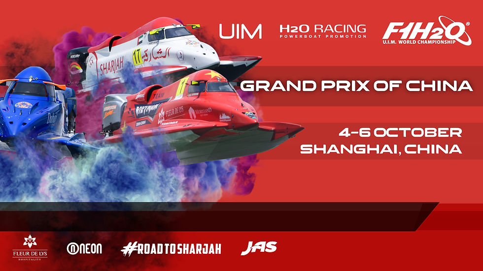 F1H2O GRAND PRIX OF CHINA
