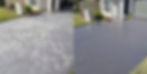 Dirty concrete vs sealed concrete