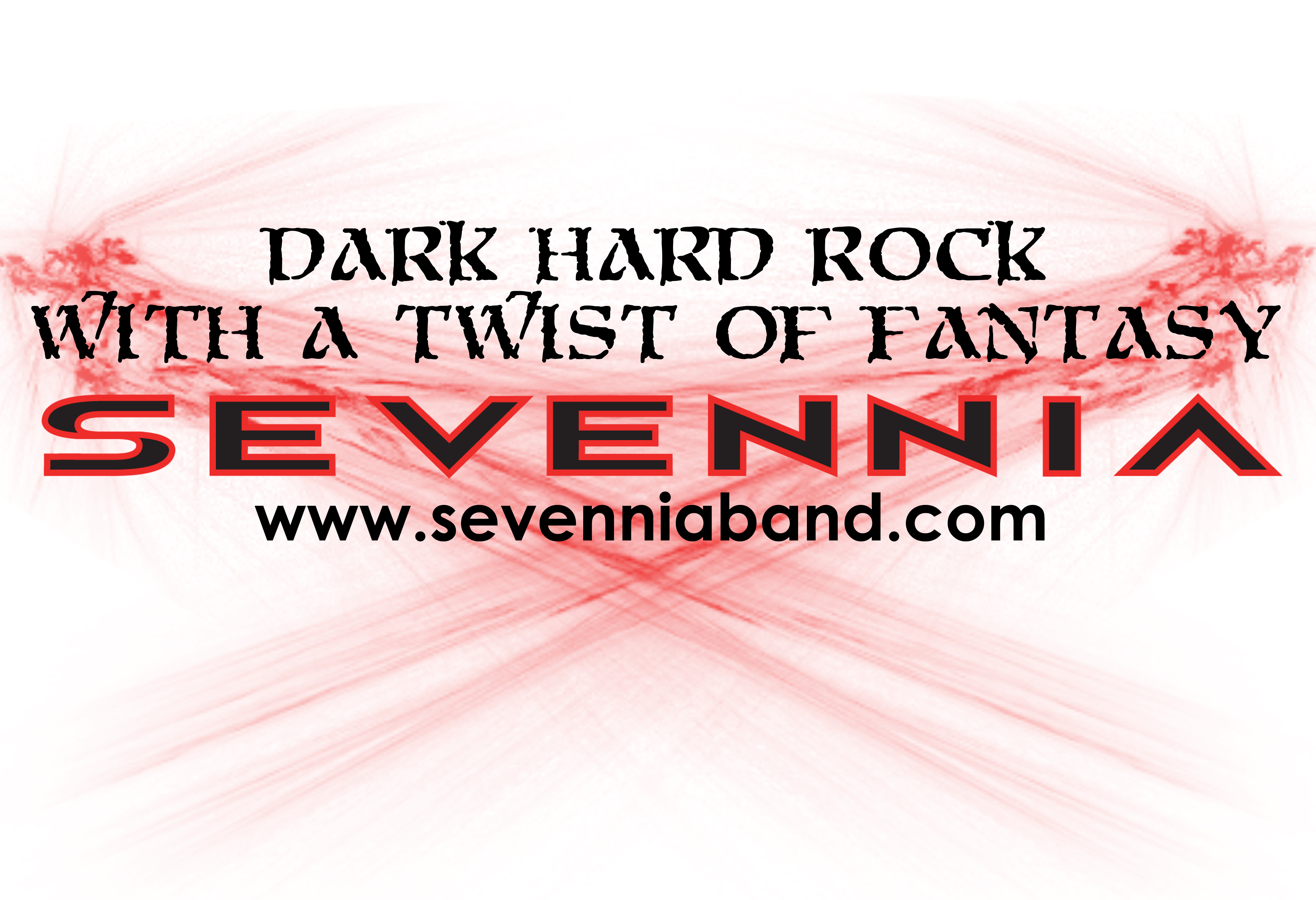 Sevennia Red Flare 19X13 Poster White BG
