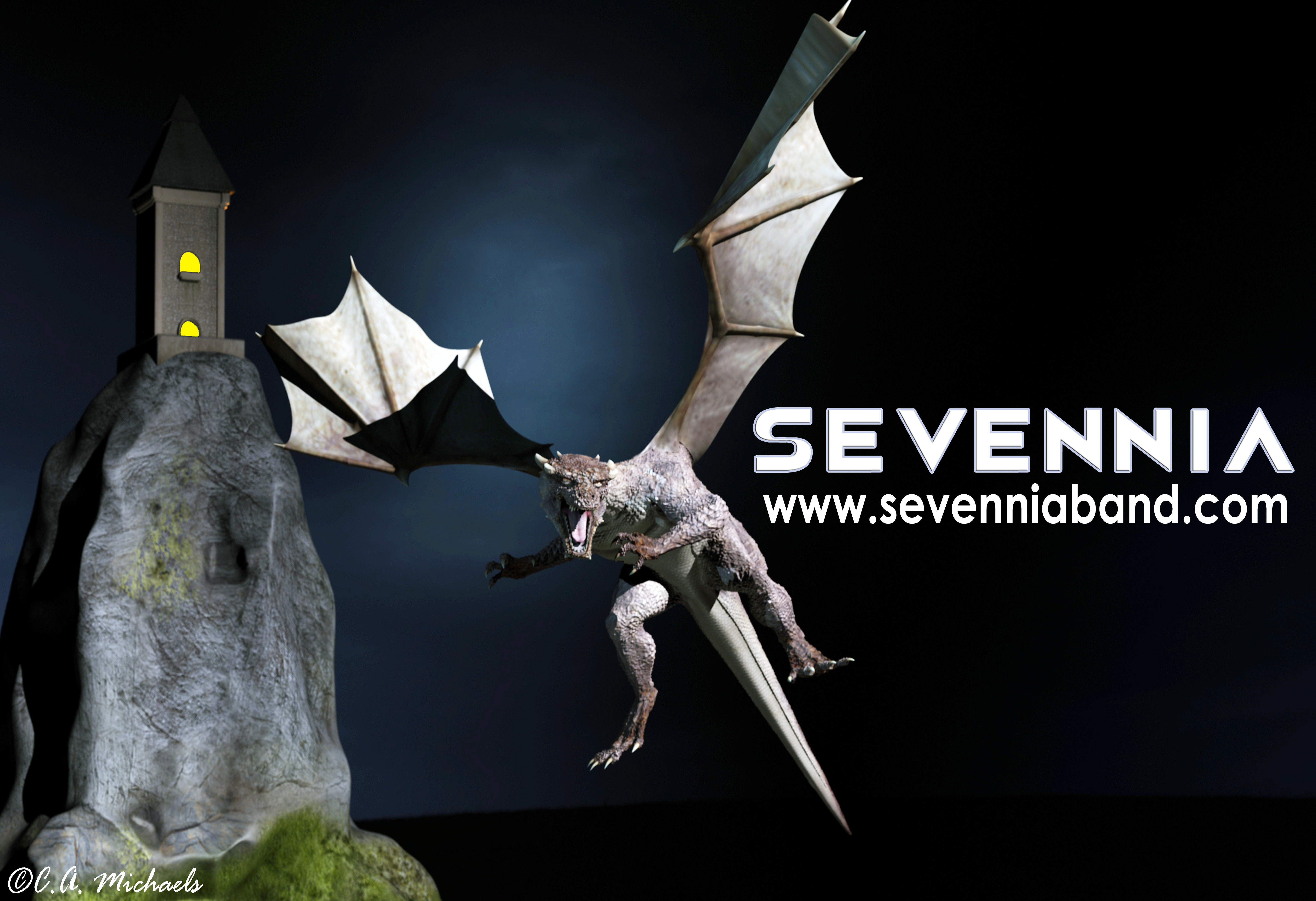 Sevennia Dragon13X19 poster print