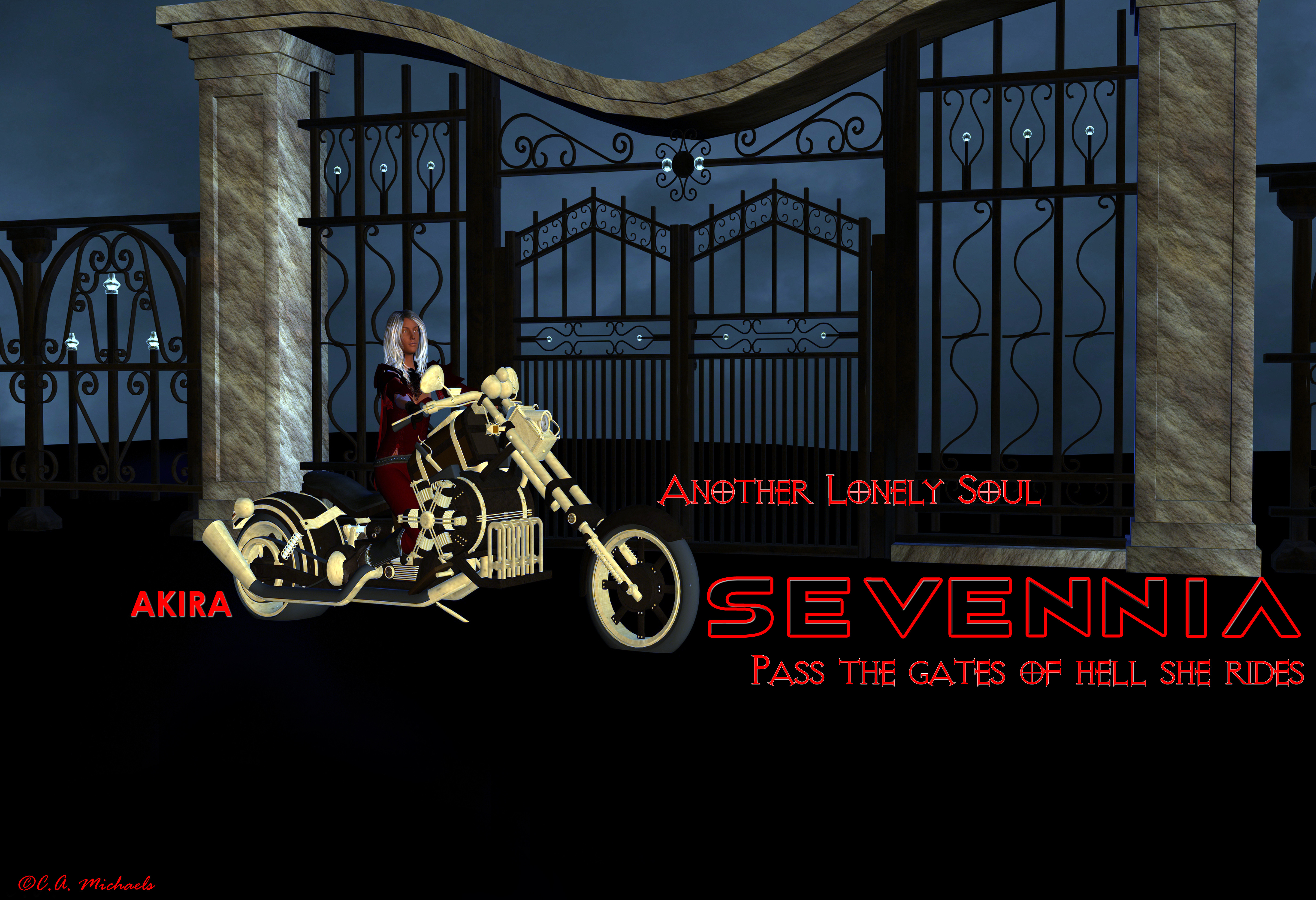 Akira Gates of Hell Desktop Wallpaper