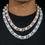 Thumbnail: Diamond Pearl Moissanite Cuban Necklace