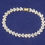 Thumbnail: 6MM Leaf Moissanite Diamond Bracelet