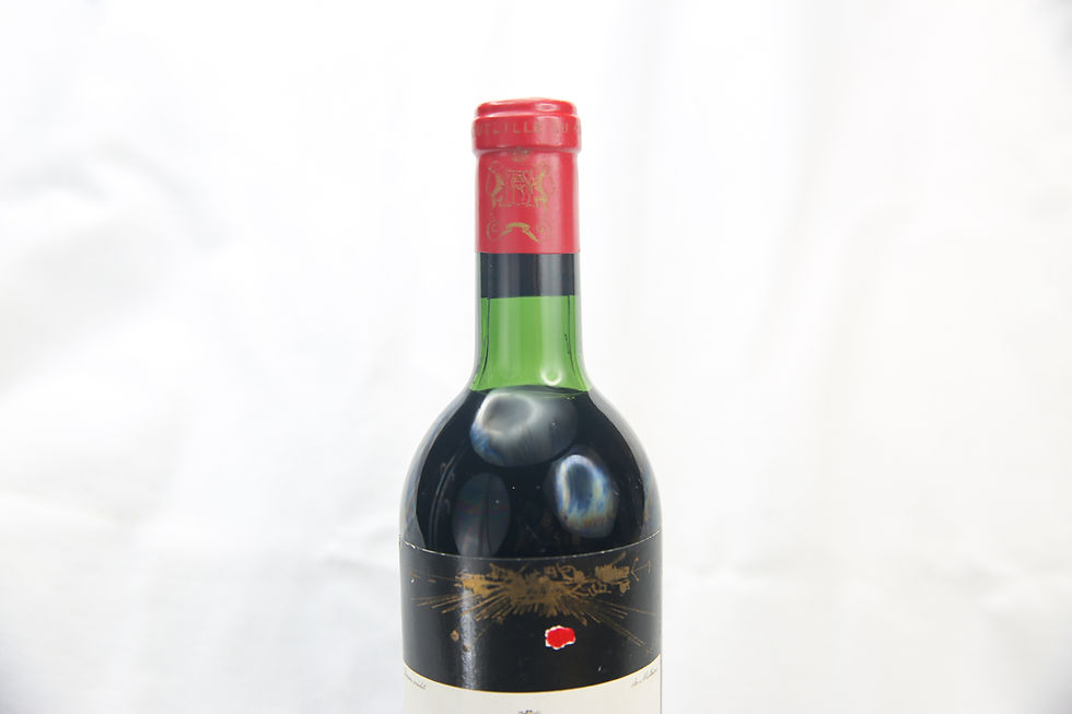 섬네일: 1961 Chateau Mouton Rothschild - Pauillac