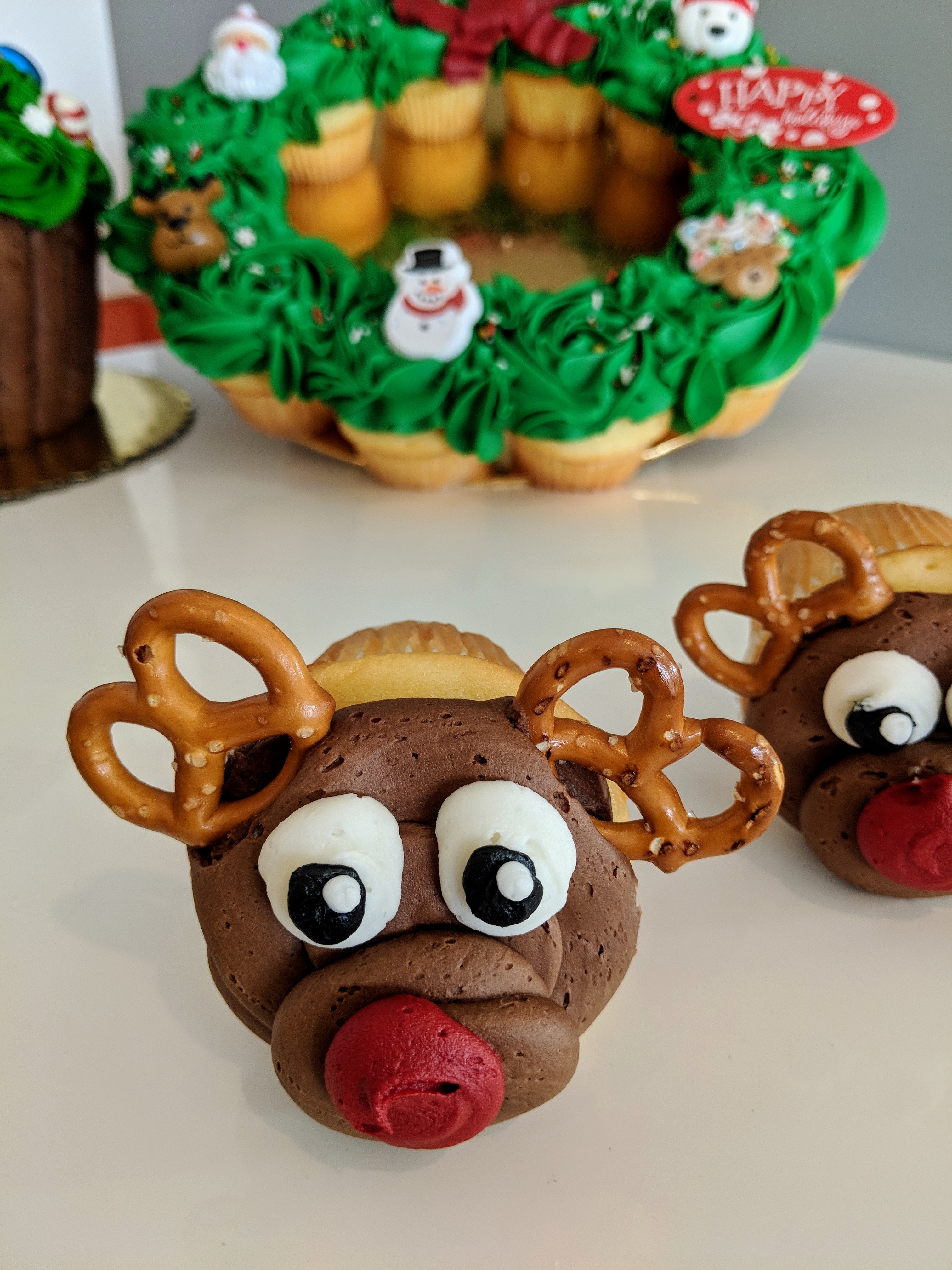 Reindeer Cupcake