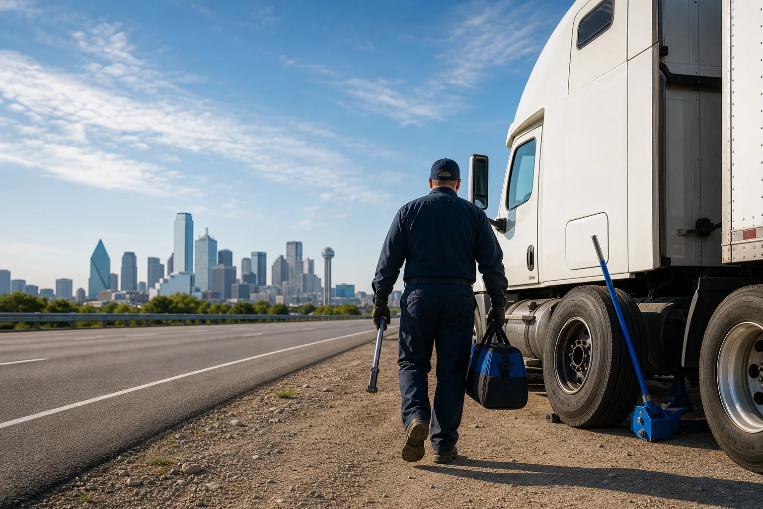 On-Site Tire Changes for Heavy-Duty Trucks in Dallas
