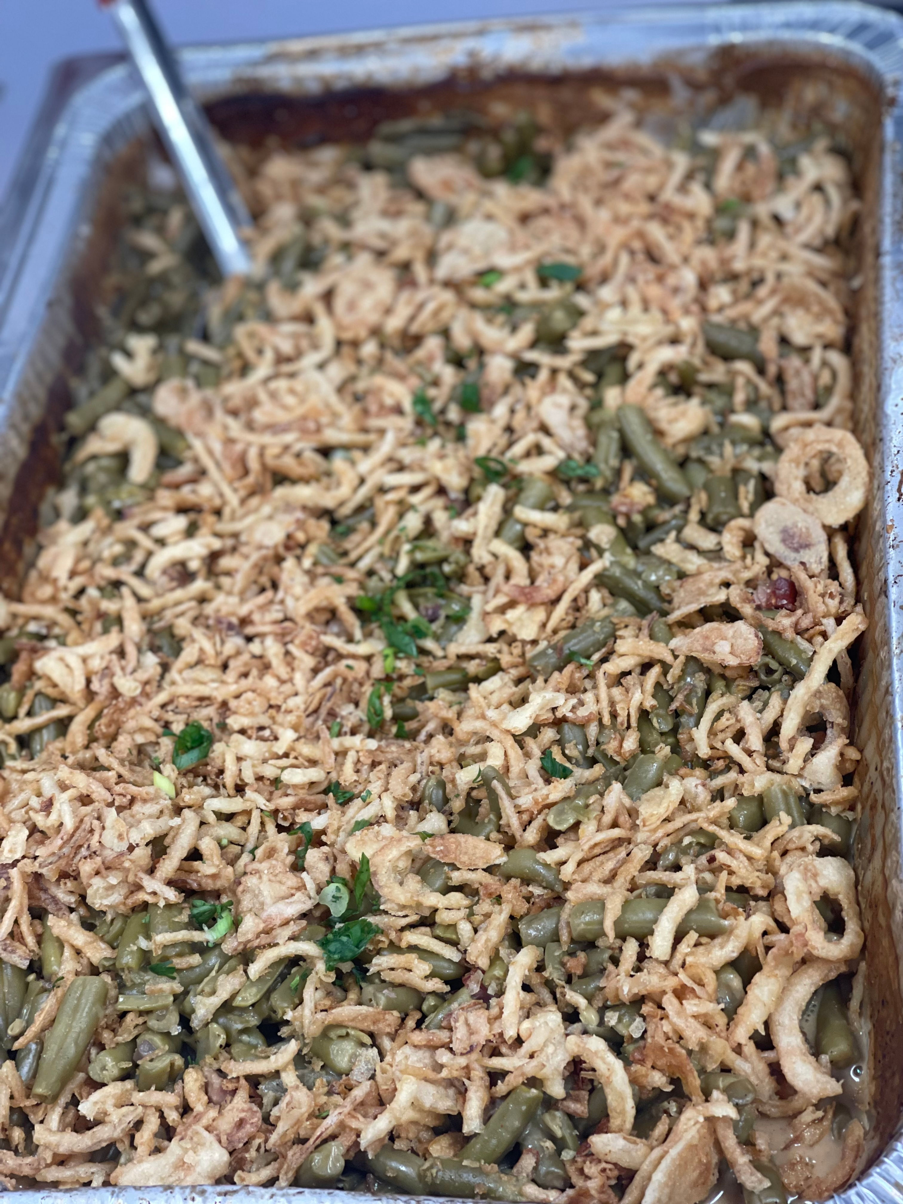 Green Bean Casserole Family Pan (Feeds 25)