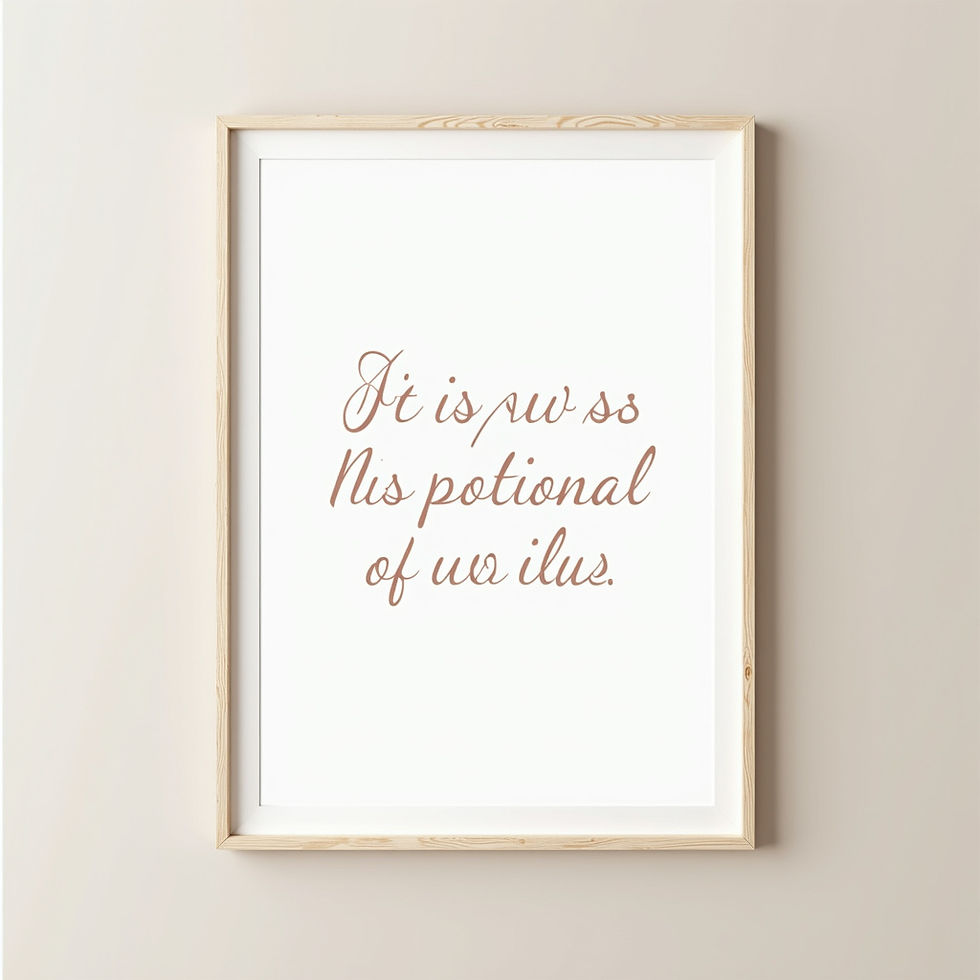 Inspirational Wall Art