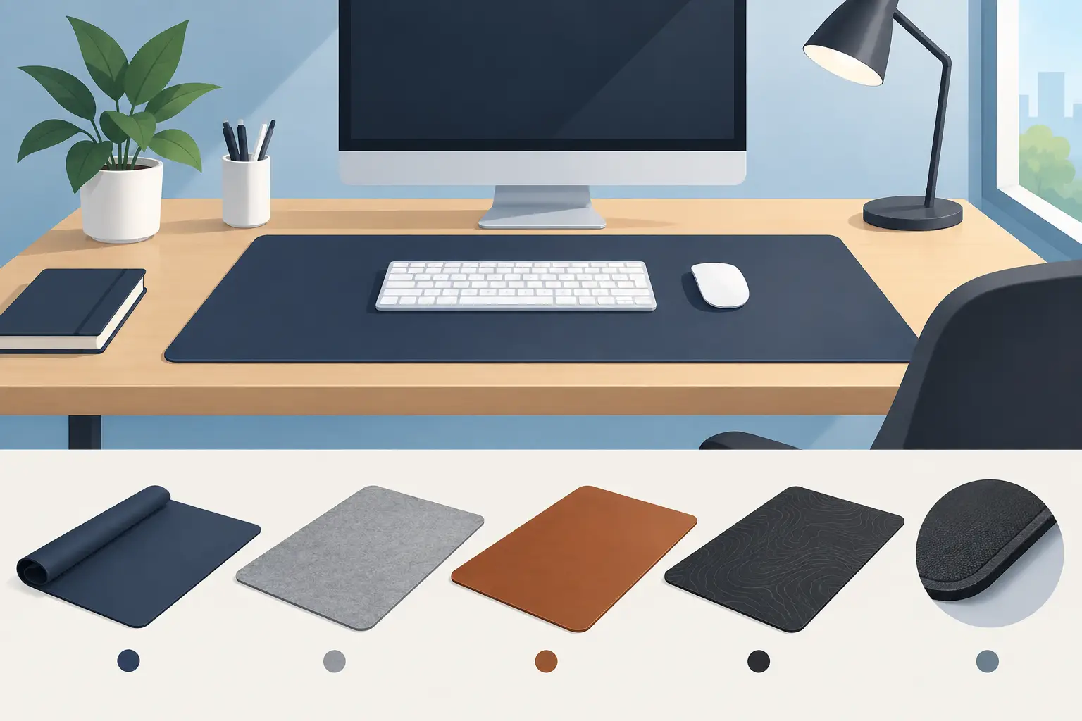 A Guide to Choosing Desk Mats That Fit Your Desk