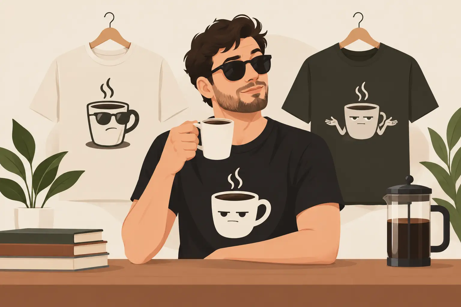 Best Shirts for Coffee Lovers With Dry Humor