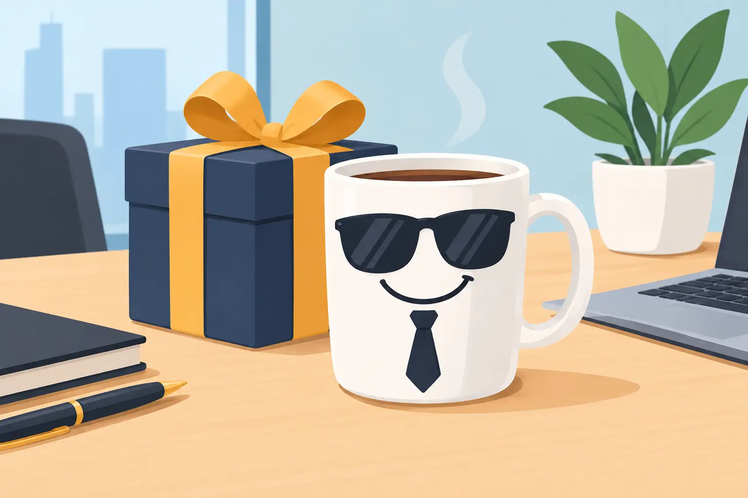 Coffee Mug Gift for Boss: Funny, Not Risky
