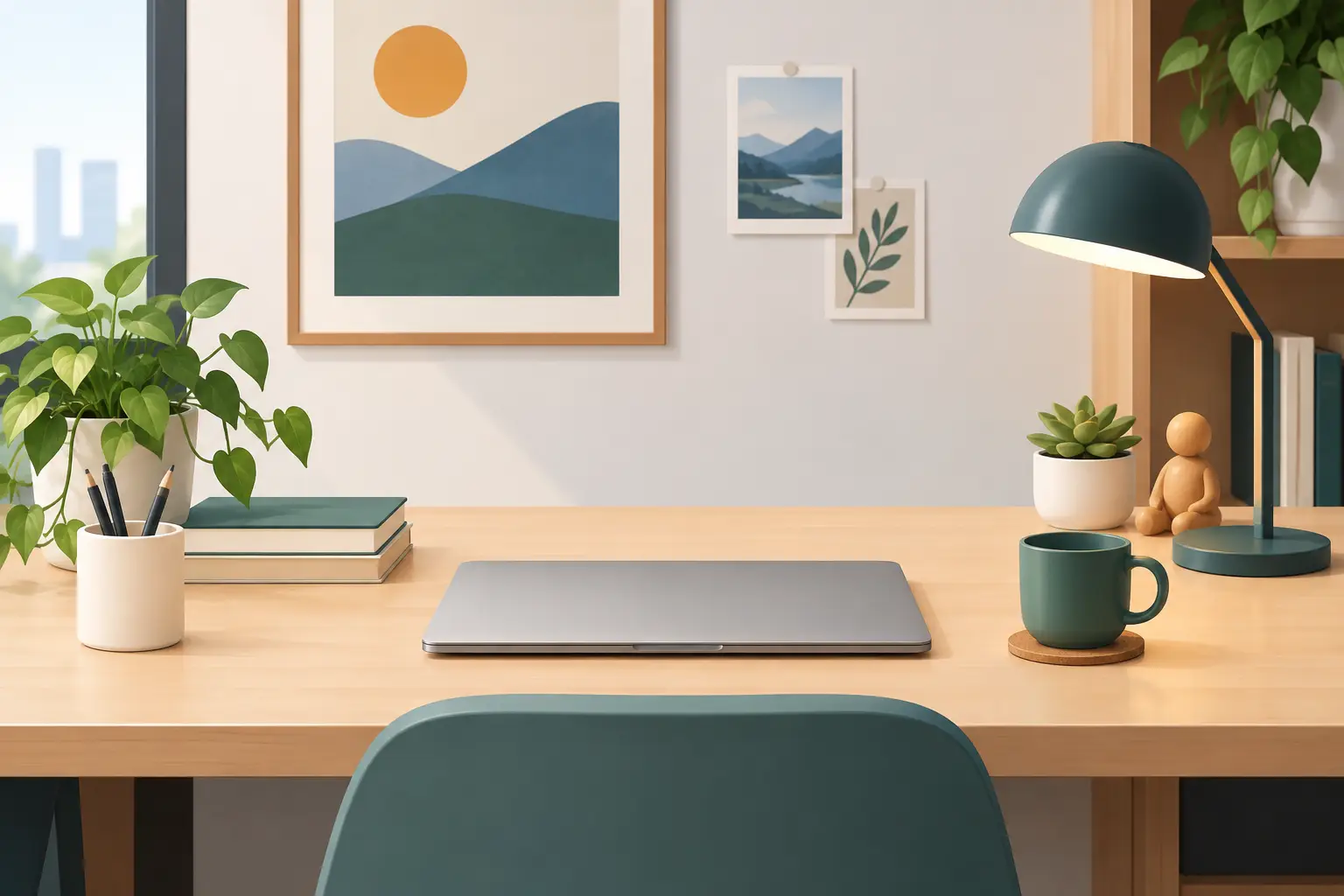 How to Create Desk Personality Without Clutter