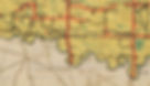 Official Oklahoma highway map of southern Cotton and Jefferson counties
