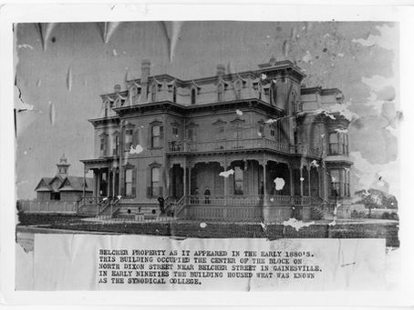 Mansion with fancy mansard roofline