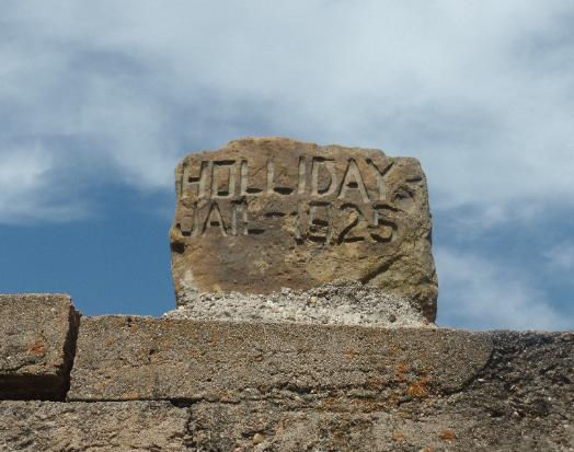 Marker on a jail