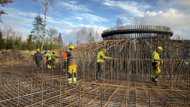 Turpinās vēja ģeneratoru parks