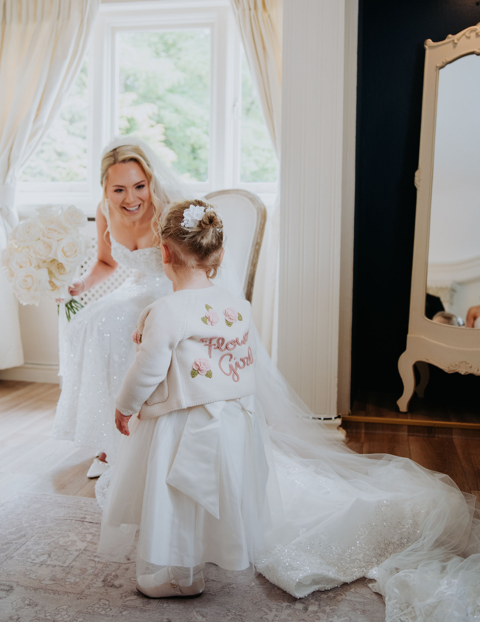 bridal suit at Hayne house